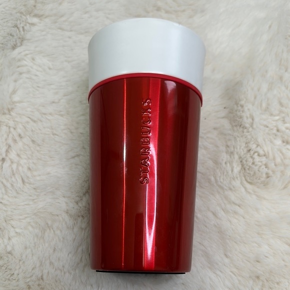 Starbucks Other - Starbucks Red Tumbler with White Lid